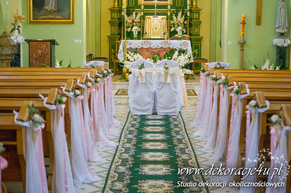 Dekoracja kosciola w Hermanowice