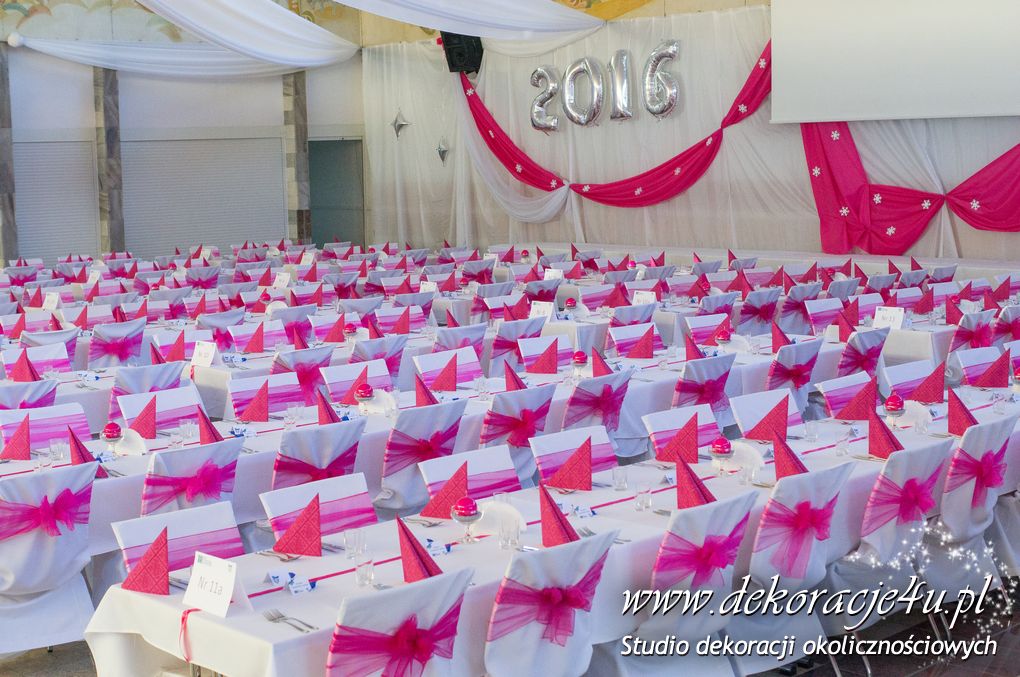 Dekoracja sylwestrowa RZESZOW