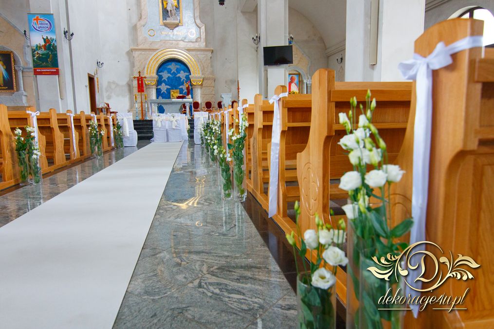 Dekoracja kosciola Lancut